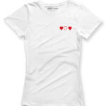 Playera Minds + Heart 'Hearts' para Mujer