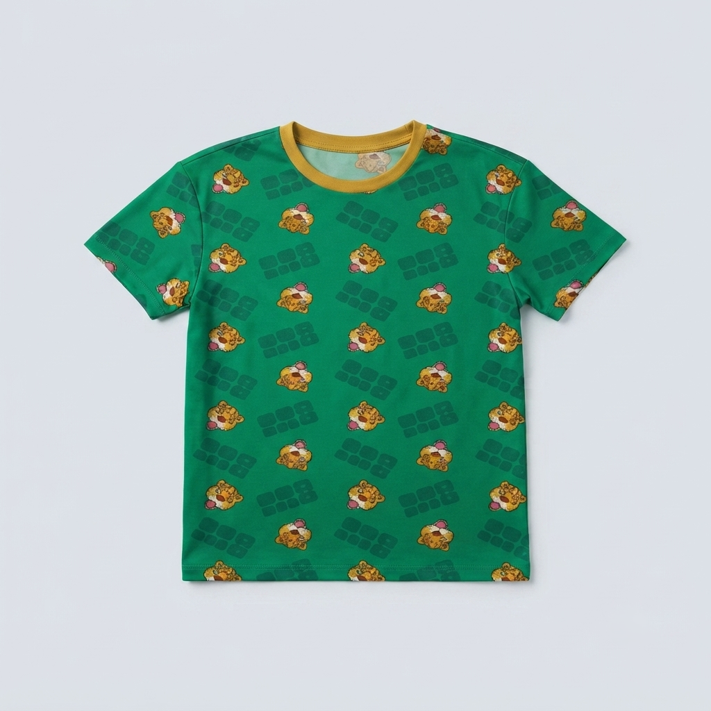 Playera Casual Niño Fifa Copa Mundial Futbol 2026 Color Verde Lima - Image 2