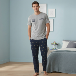 Pijama Hombre Disney Pixar Toy Story Andy Conjunto Playera Pantalón