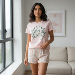 Pijama para Mujer Harry Potter Conjunto Playera Y Short