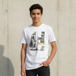 Playera Star Wars Mandalorian Adolescentes Fit Regular