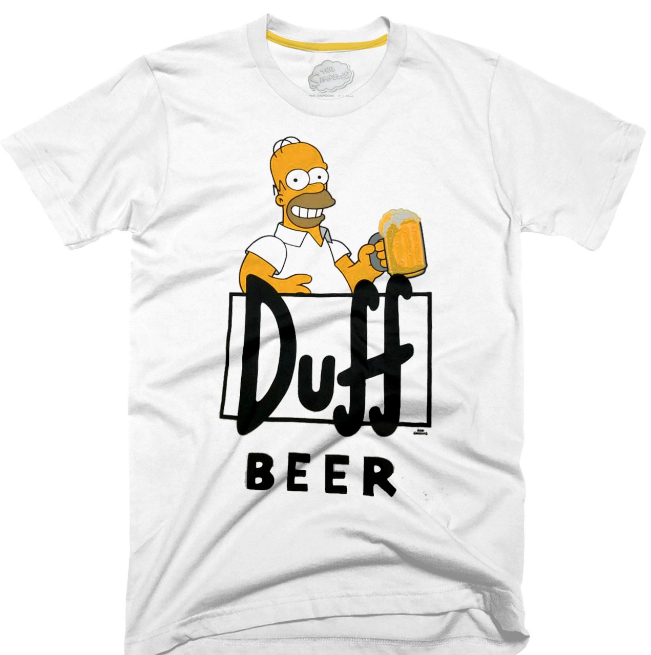 Simpsons Duff Beer Camiseta para Hombre 