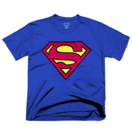 Playera Superman Azul Rey para Niño