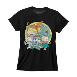 Playera Rugrats Retro para Dama Manga Corta