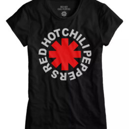 Playera Mujer Red Hot Chili Peppers Negra